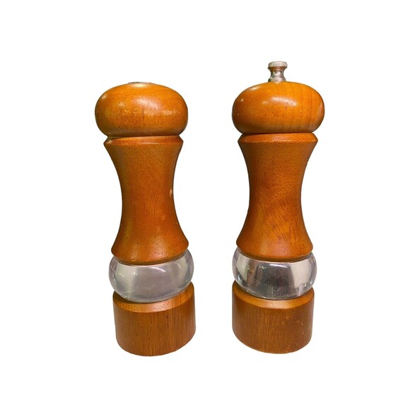 Olde Thompson Pepper Mill & Salt Shaker Dover Walnut - Since 1944, 7.5" - Picture 2 of 10